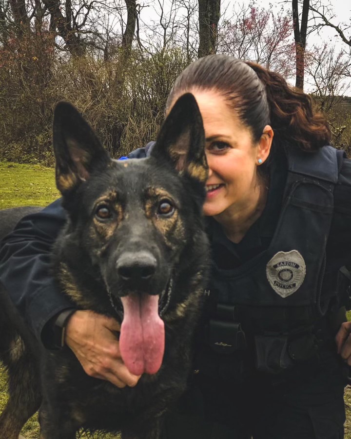 Officer Tamra French & K-9 TJ
