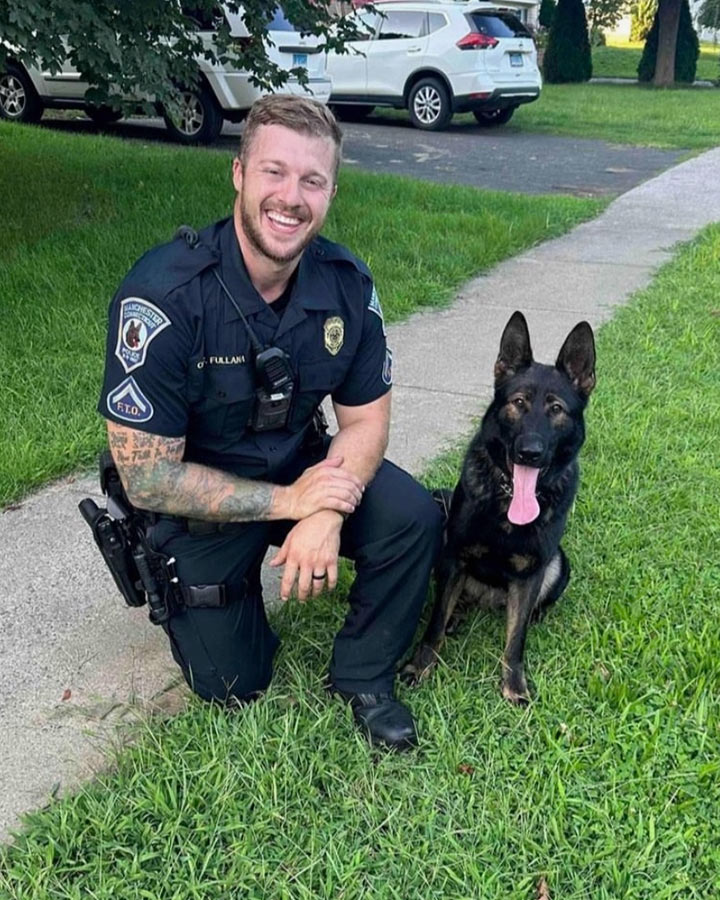 Officer Cory Fullana & K-9 Dakota